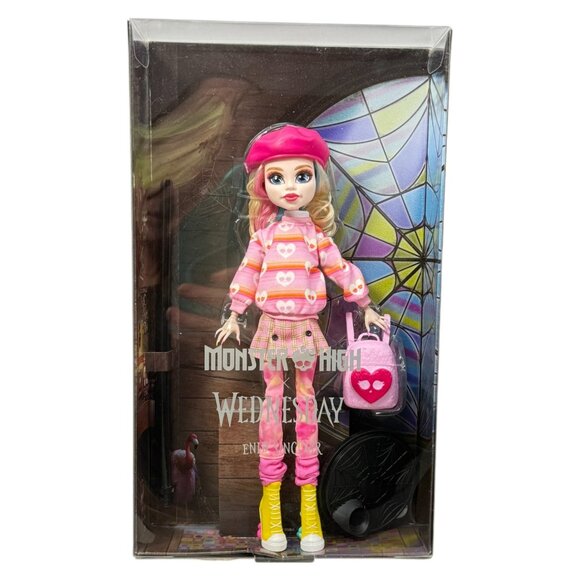 Wednesday Enid Sinclair Fashion Doll Monster High Mattel New - Picture 1 of 8